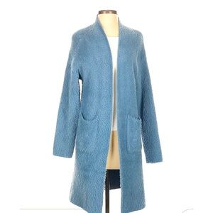 Pinch fuzzy blue cardigan